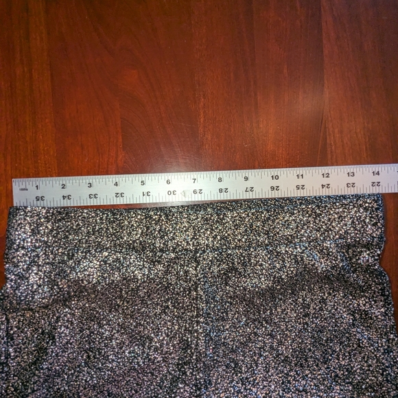 Bar III Sparkly Knit Leggings, Size Small - Picture 6 of 9